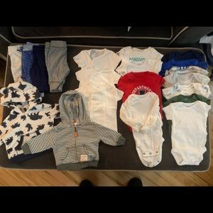 Baby Boy Newborn Clothing Lot #2